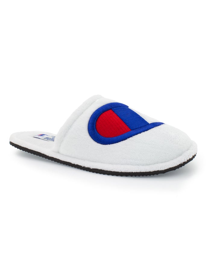 Pantuflas Champion Hombre - Sleepover ( Blancas ) 8049312-QS